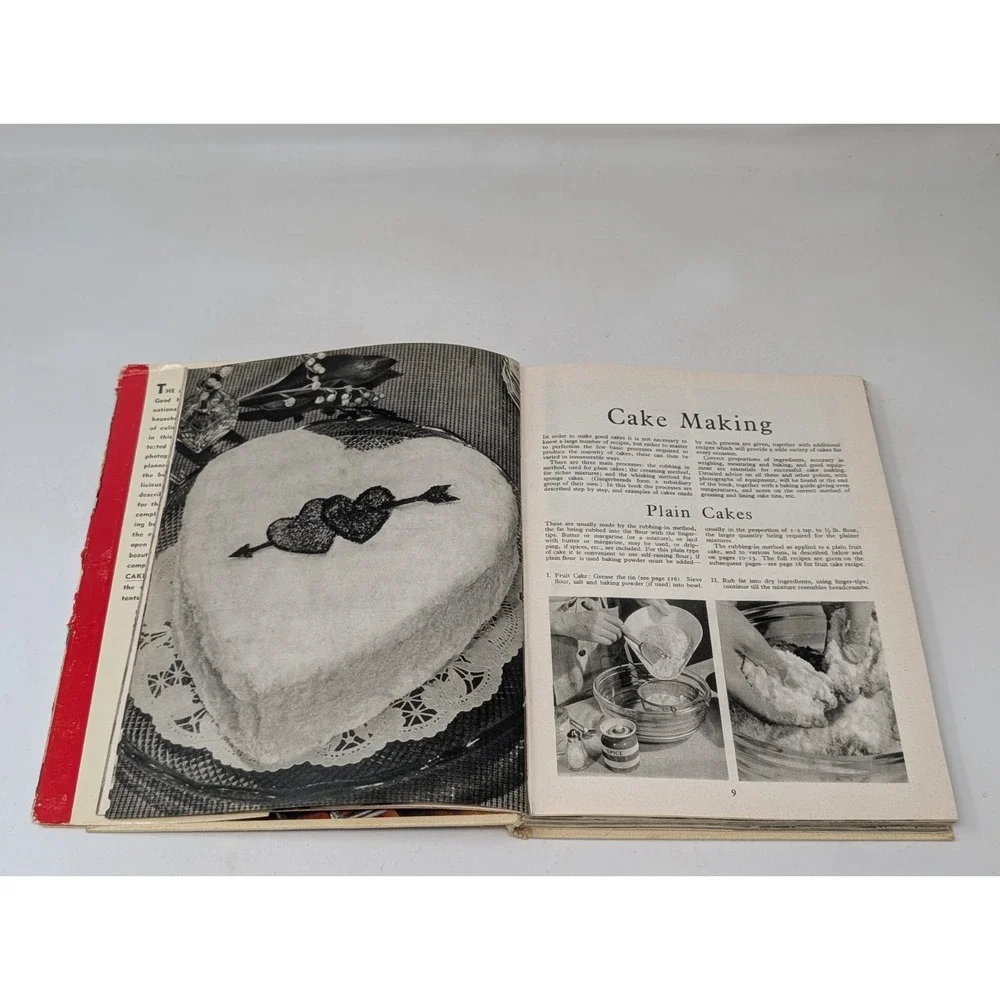 Vintage Good Housekeeping Cake Dessert Cookbook Making Australian Book 1950s 50s